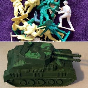 Army Men and tank Play set